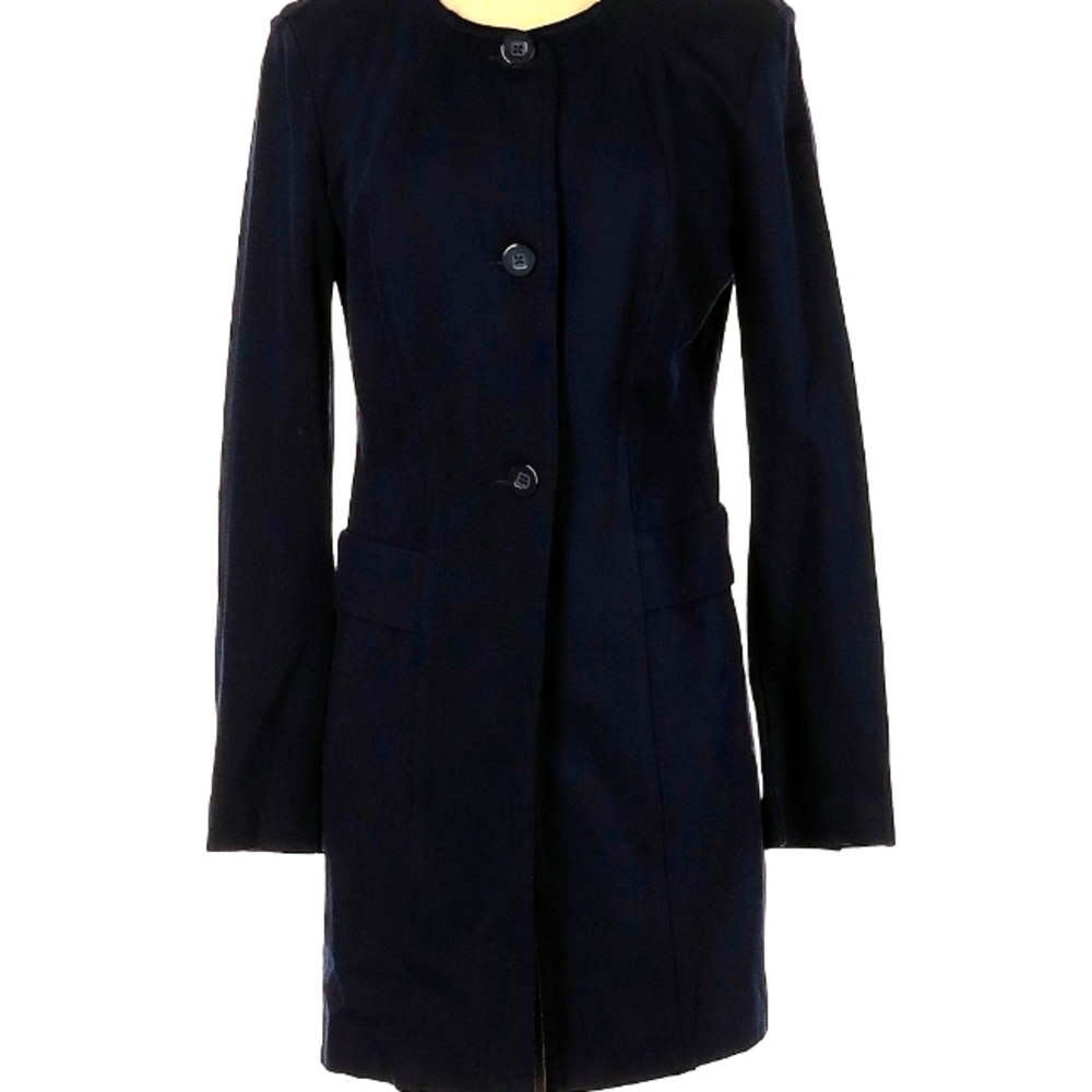CAbi womens navy duster